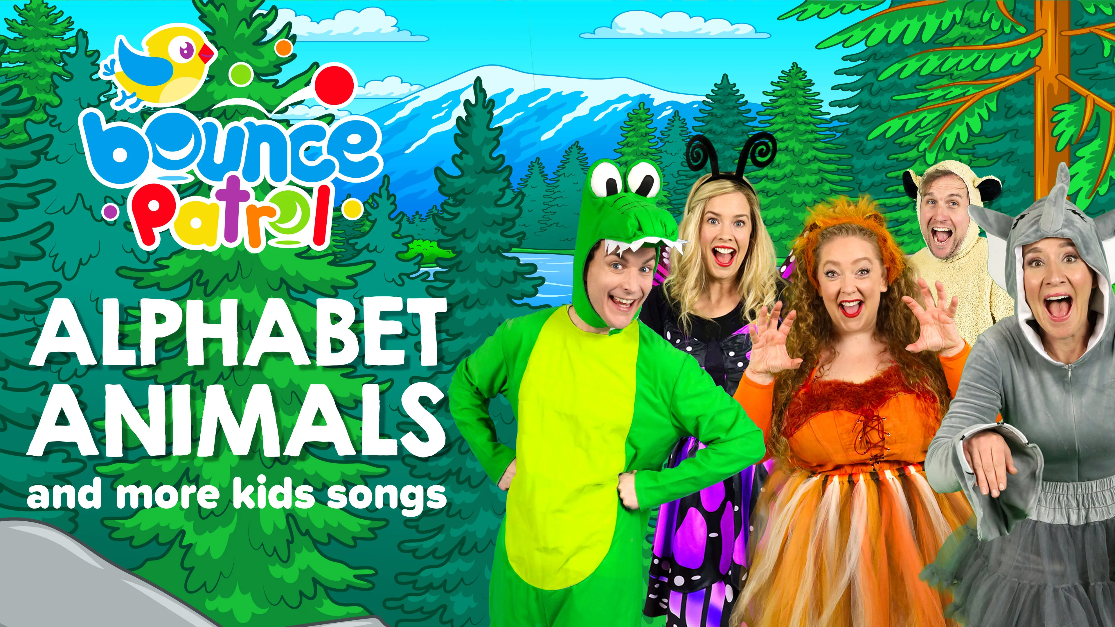 Alphabet Animals and More Kids Songs: Bounce Patrol poster